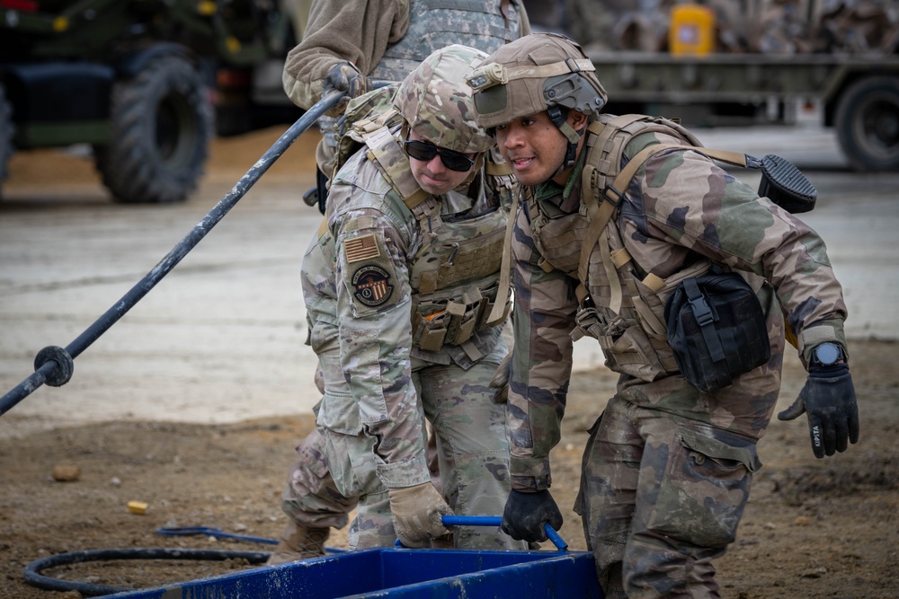 U.S., French Army Strengthen Airfield Repair Capabilities in Ex. Linebacker