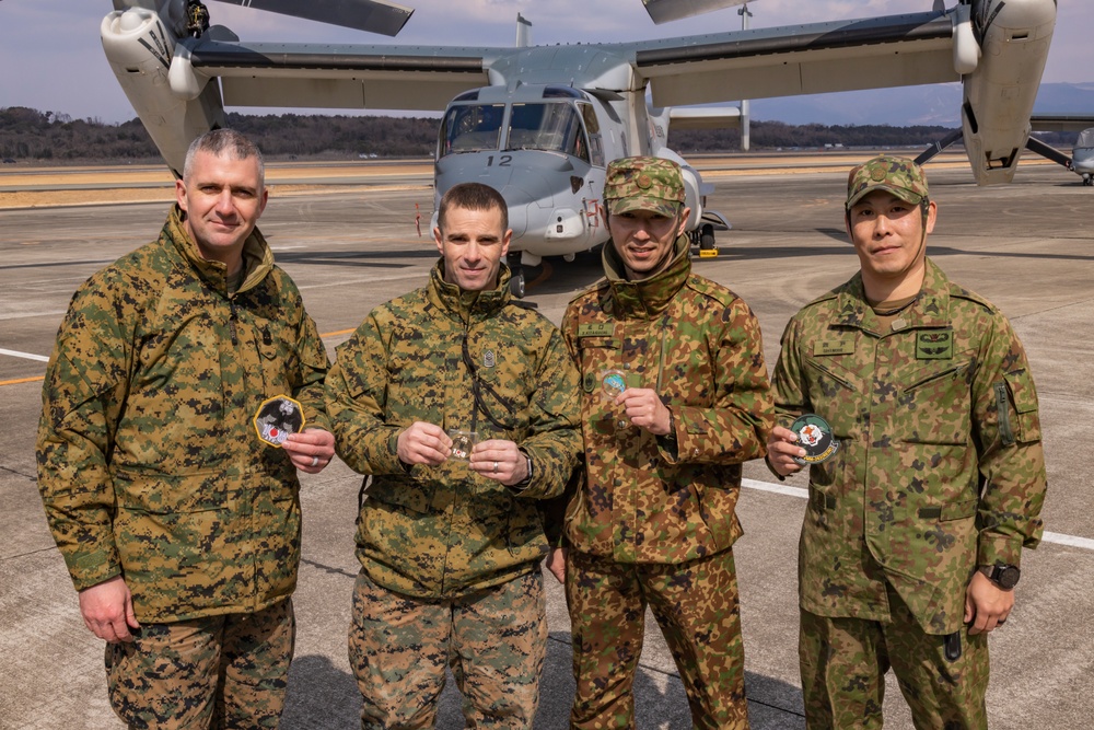 Iron Fist 25 | VMM-262 (Rein.) and JGSDF conduct Closing Ceremony
