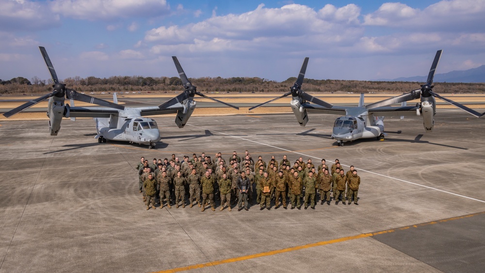 Iron Fist 25 | VMM-262 (Rein.) and JGSDF conduct Closing Ceremony