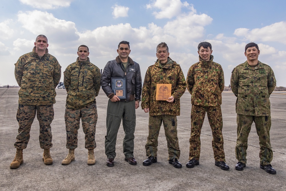 Iron Fist 25 | VMM-262 (Rein.) and JGSDF conduct Closing Ceremony