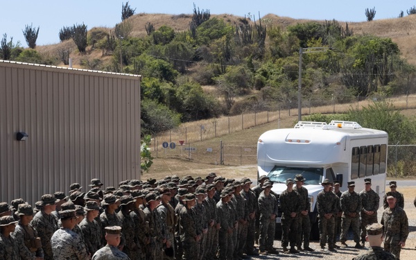 Commandant of the Marine Corps visits Joint Task Force Southern Guard