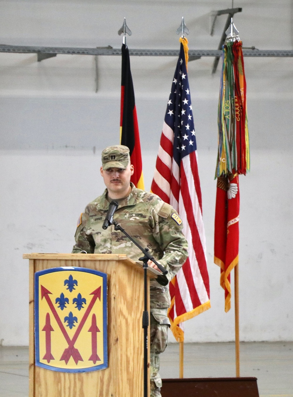 Charlie Battery, 5th Battalion, 4th Air Defense Artillery Regiment Change of Command.