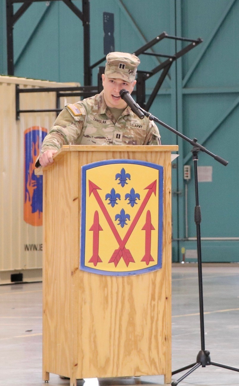 Charlie Battery, 5th Battalion, 4th Air Defense Artillery Regiment Change of Command.