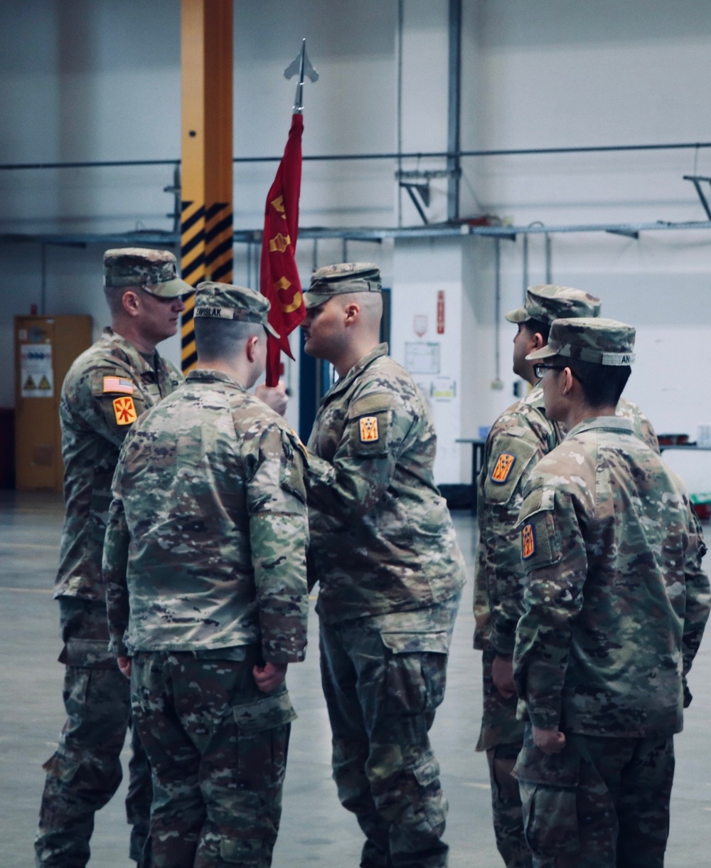 Charlie Battery, 5th Battalion, 4th Air Defense Artillery Regiment Change of Command.