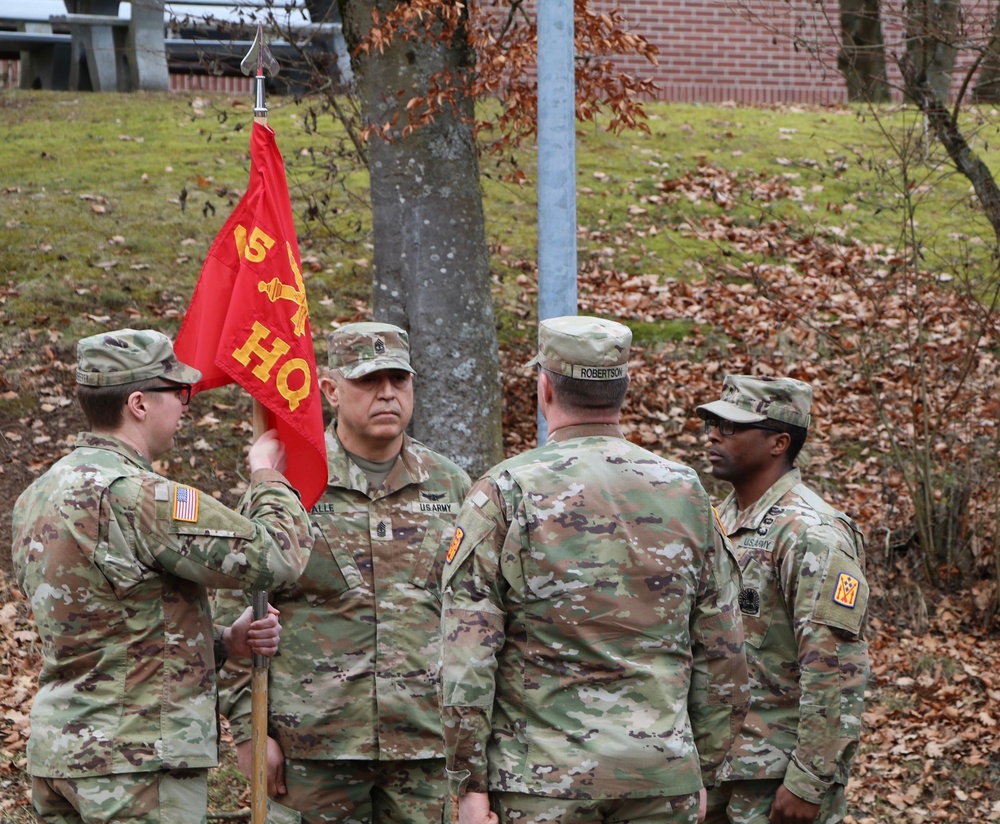 Headquarters and Headquarters Battery, 5th Battalion, 4th Air Defense Artillery Regiment Change of Responsibility.