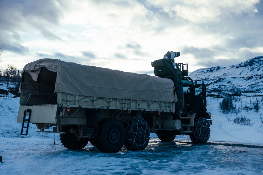 Exercise Joint Viking 25: Machine Gun Range