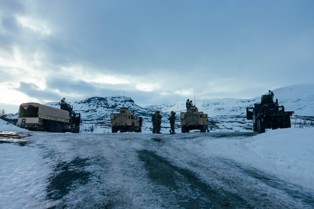 Exercise Joint Viking 25: Machine Gun Range