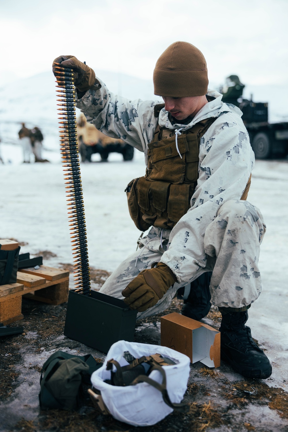 Exercise Joint Viking 25: Machine Gun Range