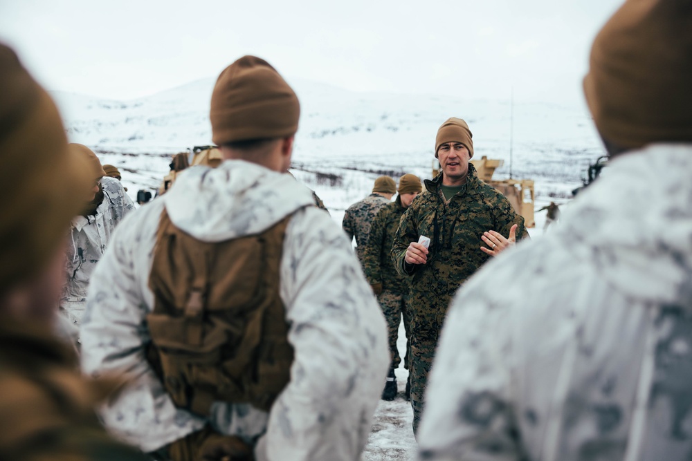Exercise Joint Viking 25: Machine Gun Range