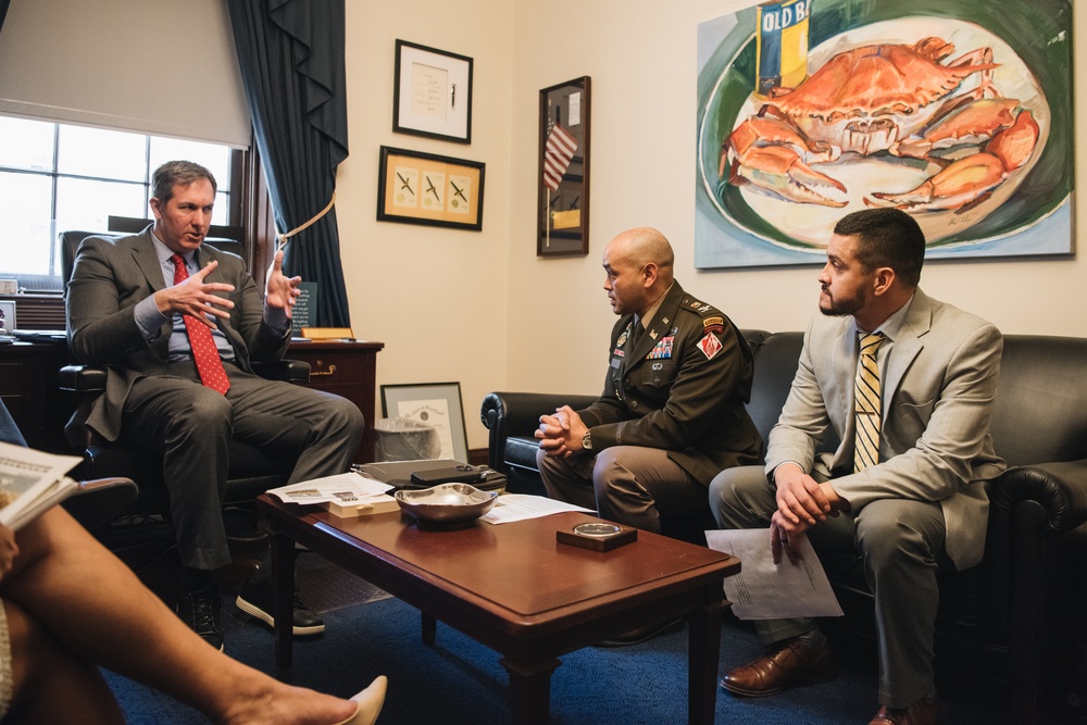 Baltimore District leadership conducts introductory Capitol Hill visits