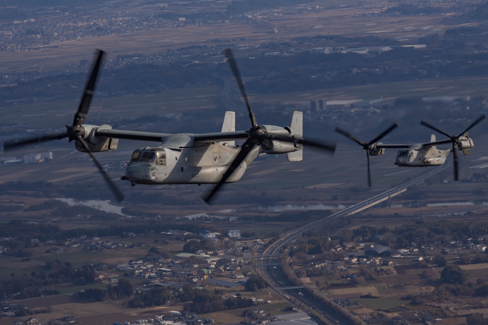 Iron Fist 25 | VMM-262 (Rein.) and JGSDF conduct Bilateral Insert
