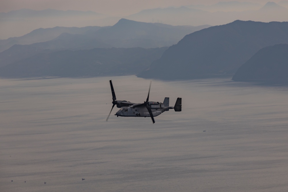 Iron Fist 25 | VMM-262 (Rein.) and JGSDF conduct Bilateral Insert