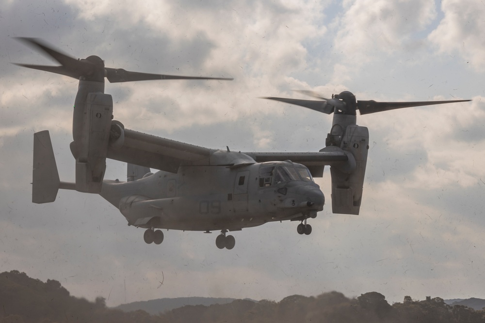 Iron Fist 25 | VMM-262 (Rein.) and JGSDF conduct Bilateral Insert