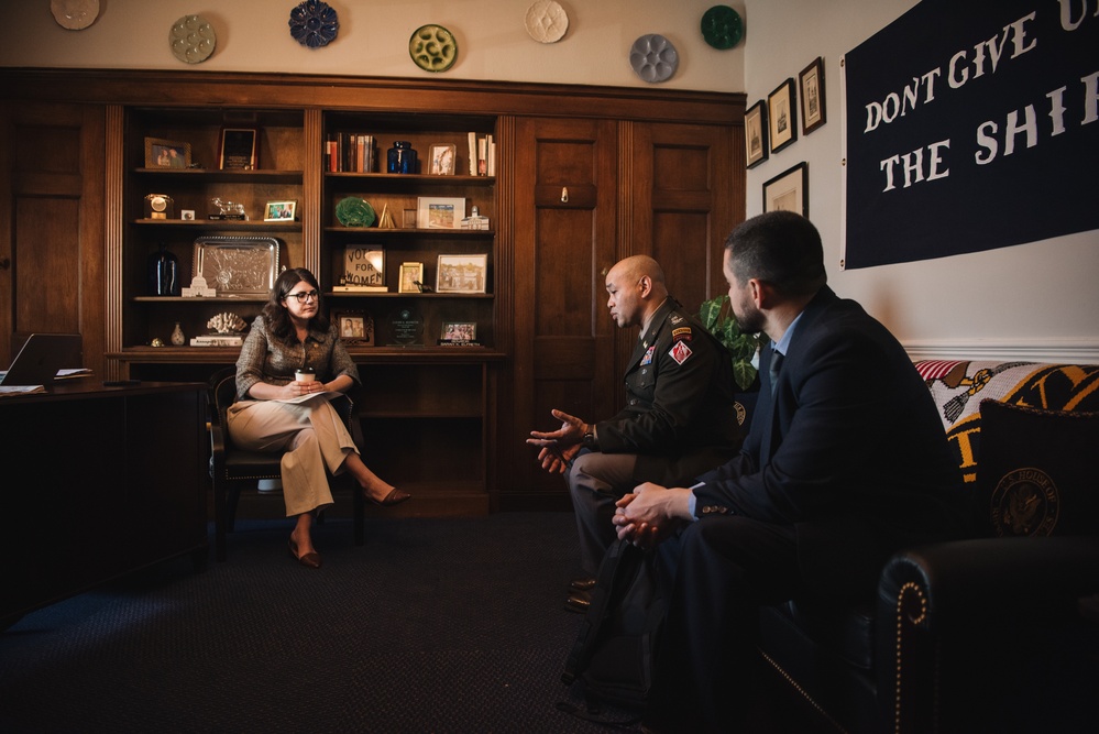 Baltimore District leadership conducts introductory Capitol Hill visits