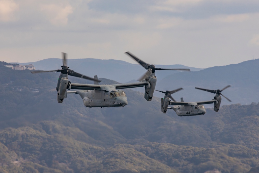 Iron Fist 25 | VMM-262 (Rein.) and JGSDF conduct Bilateral Insert