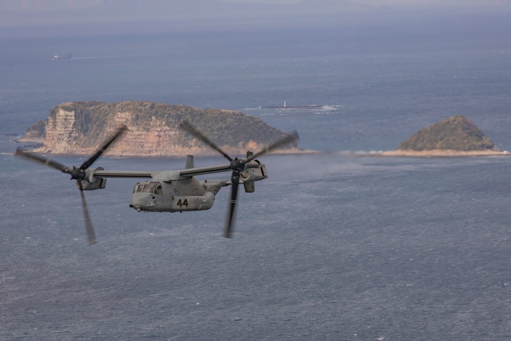 Iron Fist 25 | VMM-262 (Rein.) and JGSDF conduct Bilateral Insert
