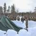 MLRS Battalion conducts a 10-man arctic tent during Exercise in Norway