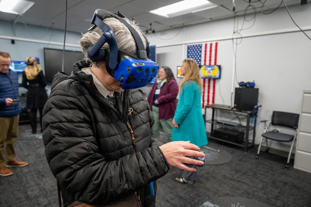 911th AW Leadership Pittsburgh base tour