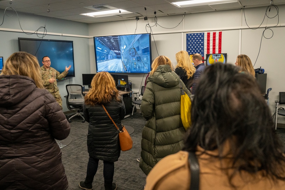 911th AW Leadership Pittsburgh base tour