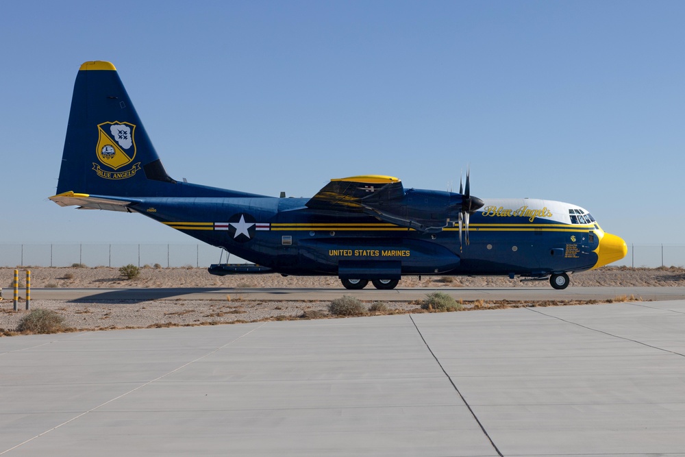 The Blue Angels and the Silent Drill Platoon visit MCAS Yuma 2025