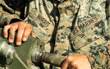 U.S. Marines with MWSS-272 construct an expeditionary landing zone in the Bahamas