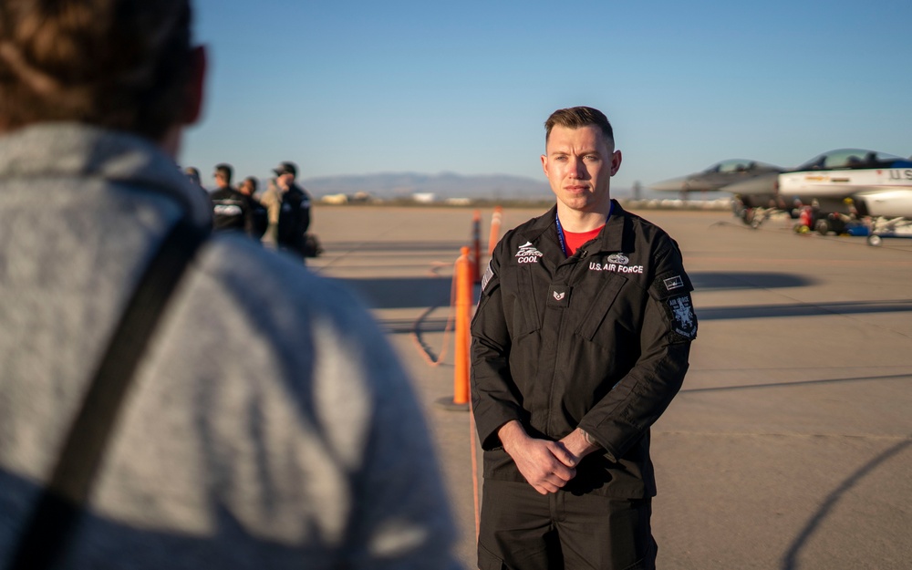 F-22 Demonstration Team arrives at Heritage Flight 2025