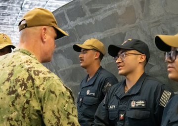 SWOBOSS Visits USS Tulsa