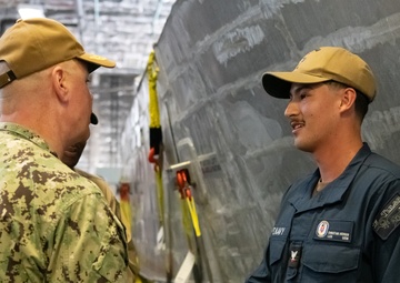 SWOBOSS Visits USS Tulsa