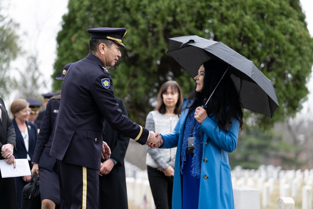 Chief of Staff of the Japan Ground Self-Defense Force Gen. Yasunori Morishita Visits ANC