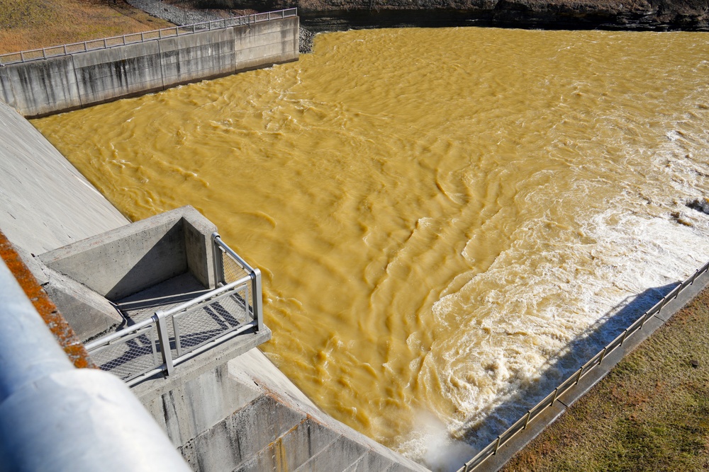 USACE inspection confirms Martins Fork Dam stability after historic water levels