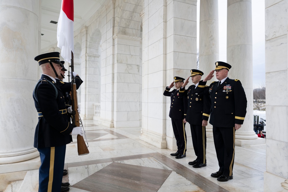 Chief of Staff of the Japan Ground Self-Defense Force Gen. Yasunori Morishita Visits ANC