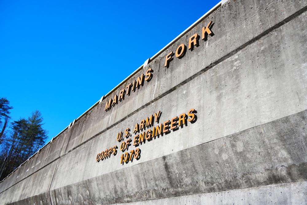 USACE inspection confirms Martins Fork Dam stability after historic water levels