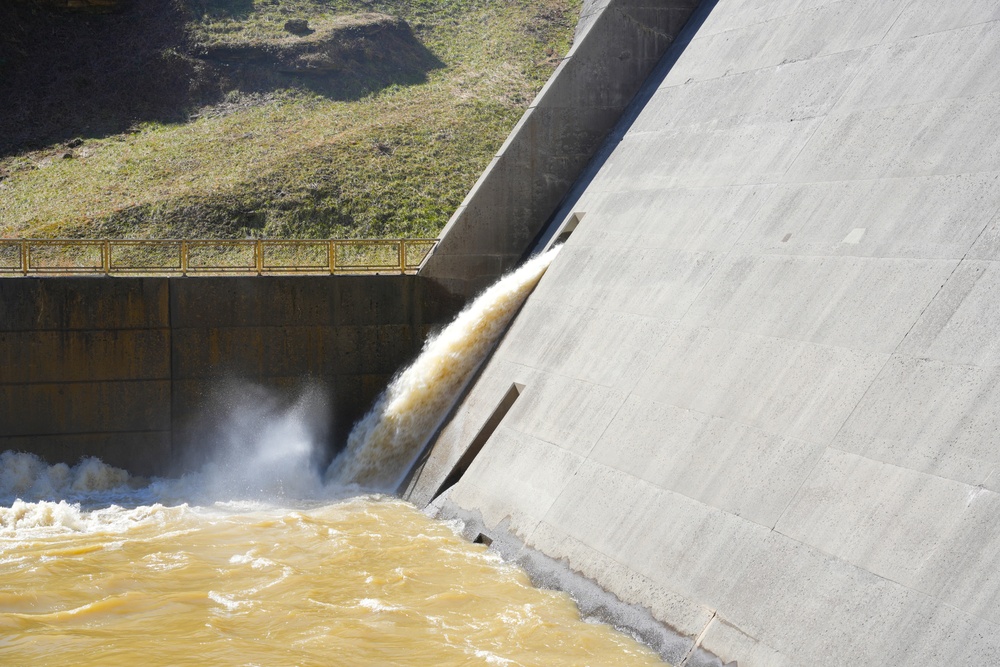 USACE inspection confirms Martins Fork Dam stability after historic water levels