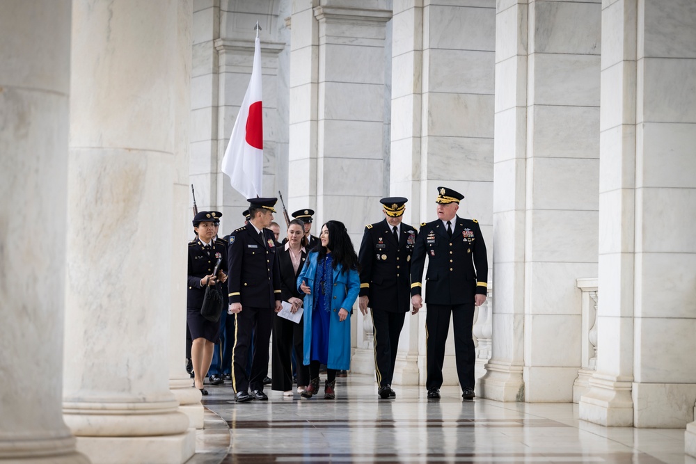 Chief of Staff of the Japan Ground Self-Defense Force Gen. Yasunori Morishita Visits ANC