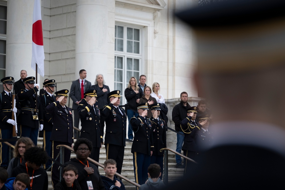 Chief of Staff of the Japan Ground Self-Defense Force Gen. Yasunori Morishita Visits ANC