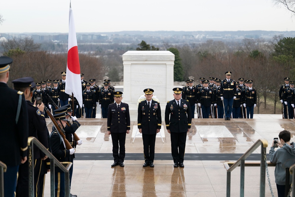 Chief of Staff of the Japan Ground Self-Defense Force Gen. Yasunori Morishita Visits ANC