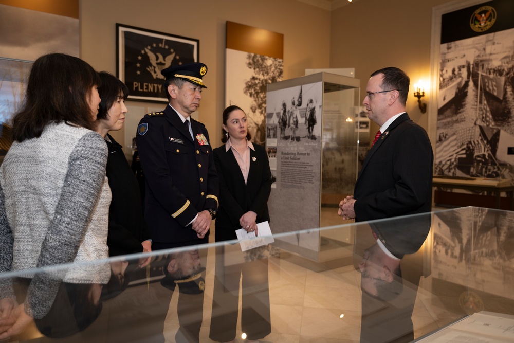 Chief of Staff of the Japan Ground Self-Defense Force Gen. Yasunori Morishita Visits ANC