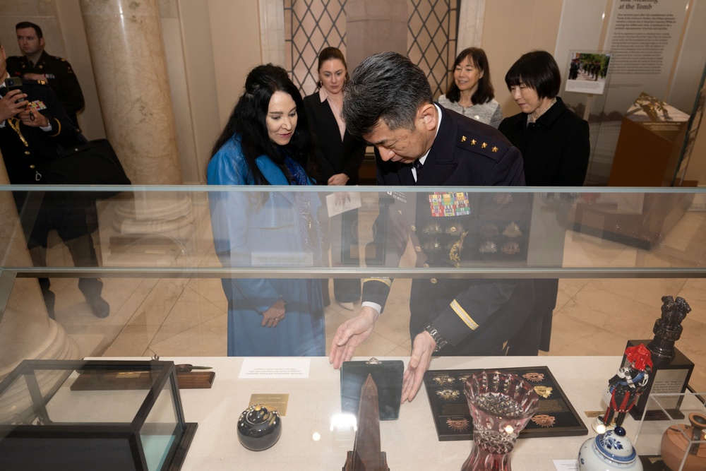 Chief of Staff of the Japan Ground Self-Defense Force Gen. Yasunori Morishita Visits ANC