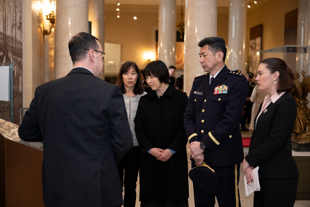 Chief of Staff of the Japan Ground Self-Defense Force Gen. Yasunori Morishita Visits ANC