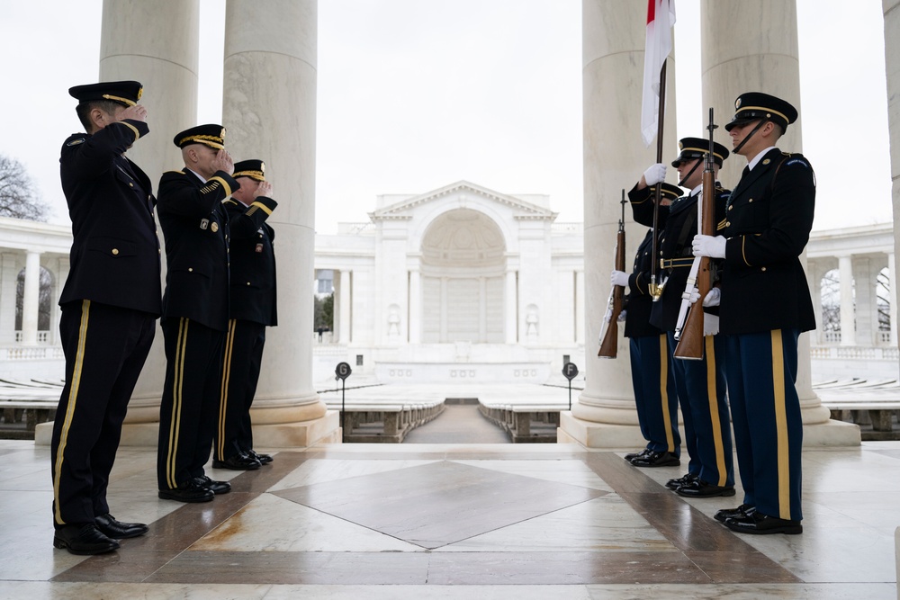 Chief of Staff of the Japan Ground Self-Defense Force Gen. Yasunori Morishita Visits ANC