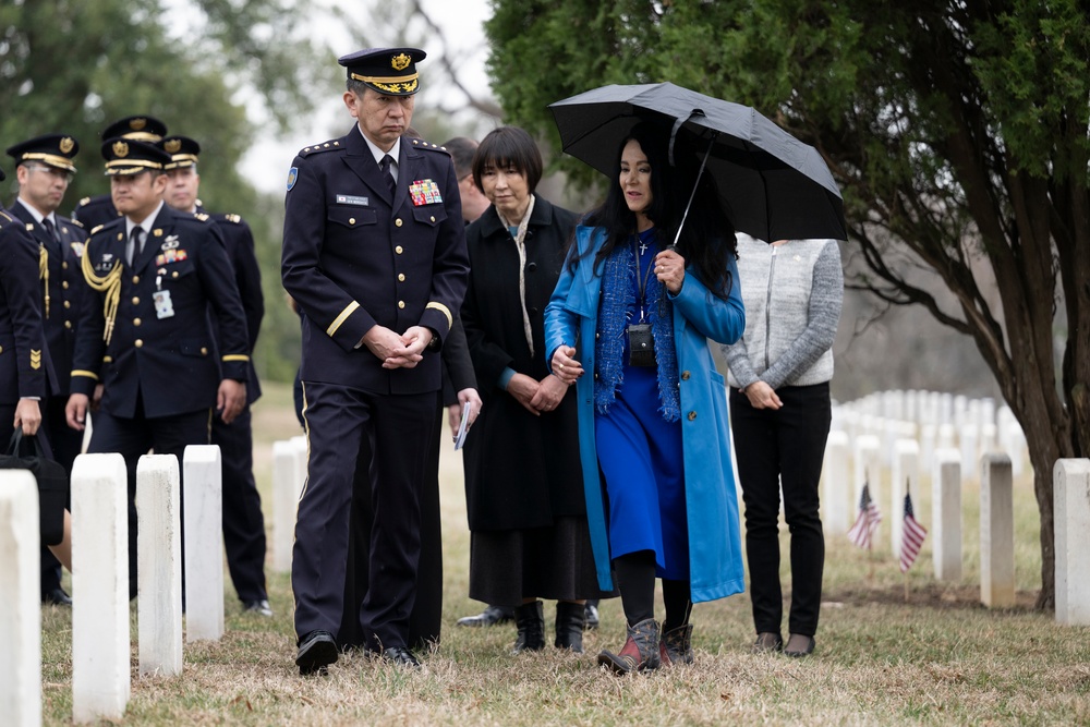 Chief of Staff of the Japan Ground Self-Defense Force Gen. Yasunori Morishita Visits ANC