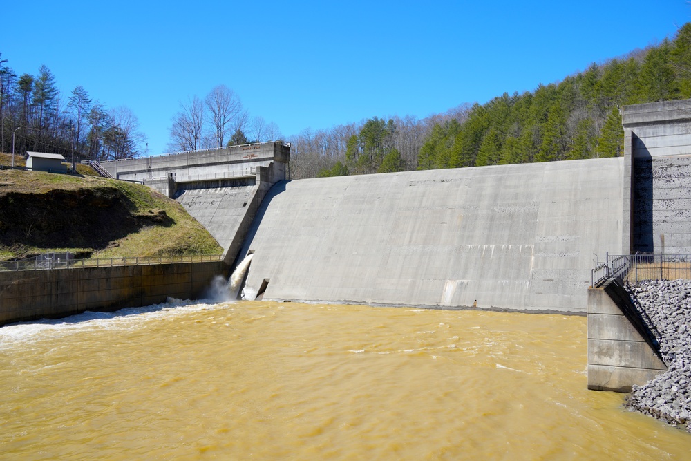 USACE inspection confirms Martins Fork Dam stability after historic water levels