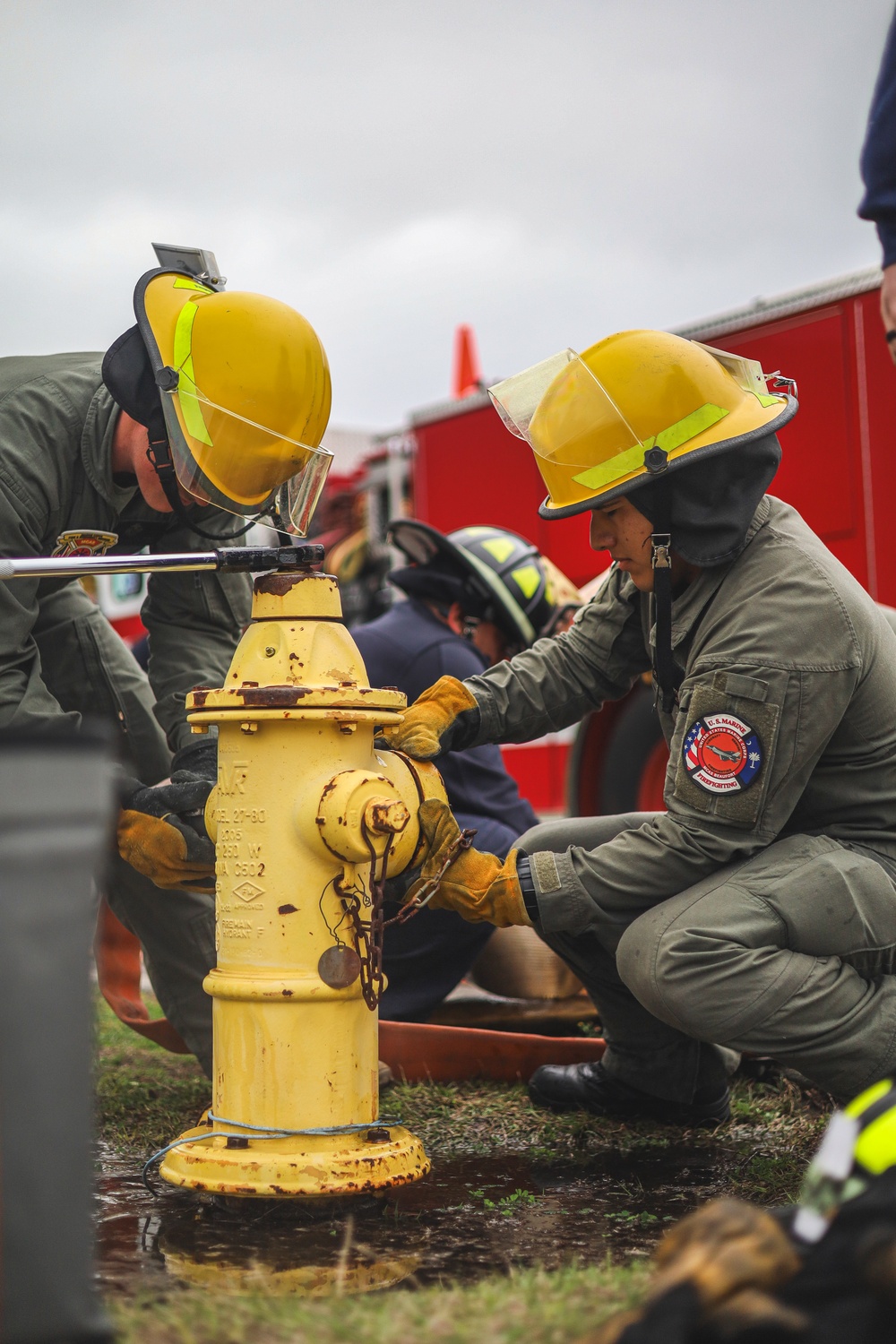 ARFF Conducts Training at MCAS Beaufort