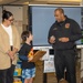 Nine year old awarded for lifesaving efforts
