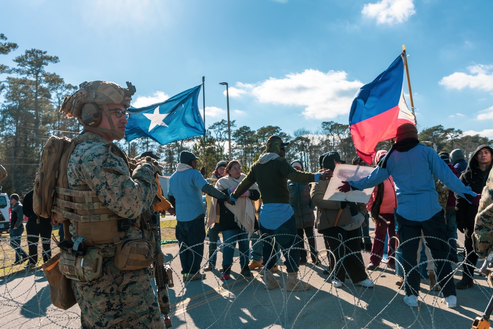 26th MEU | V2/2 Golf Company Embassy Reinforcement