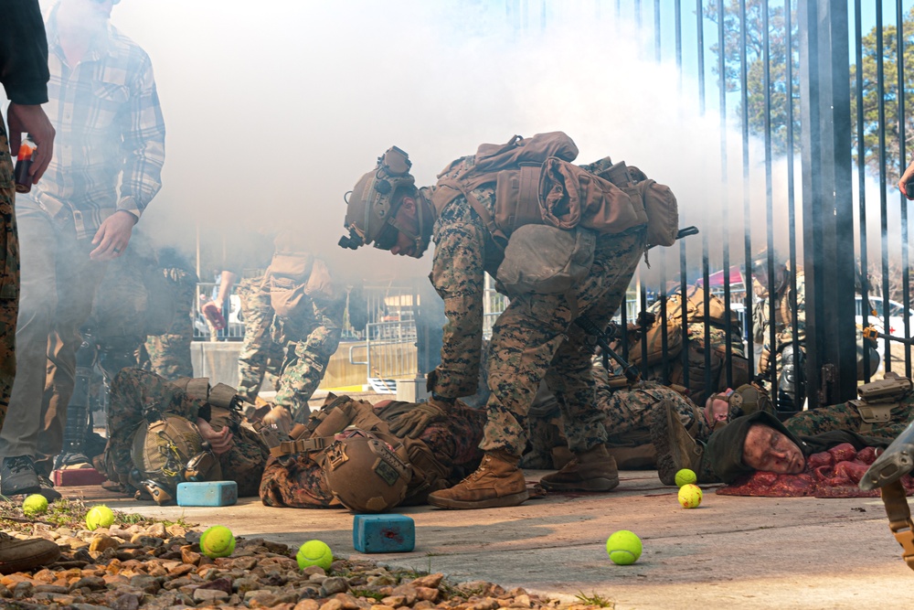 26th MEU | V2/2 Golf Company Embassy Reinforcement Mass Casualty