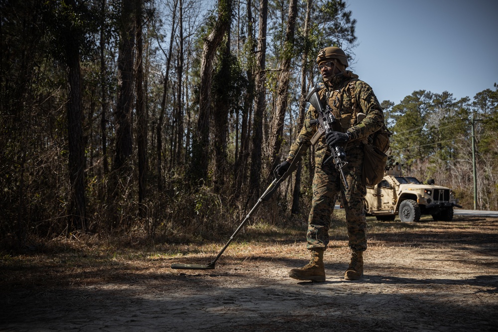 26th MEU conducts HAST exercise on Camp Davis