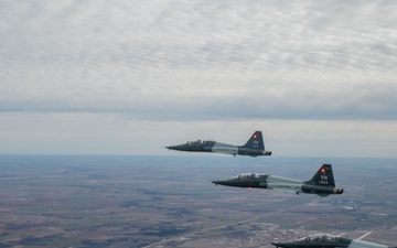 Enid Partners in the Sky, Mayor Mason takes flight