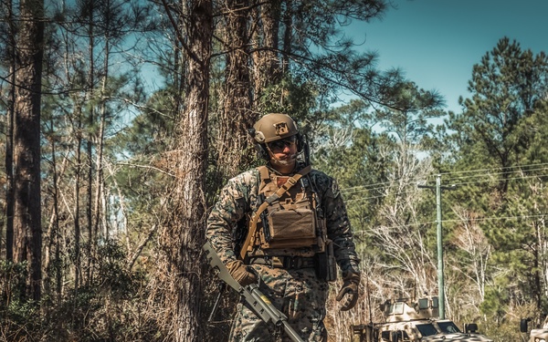 26th MEU conducts FHA exercise on Camp Davis