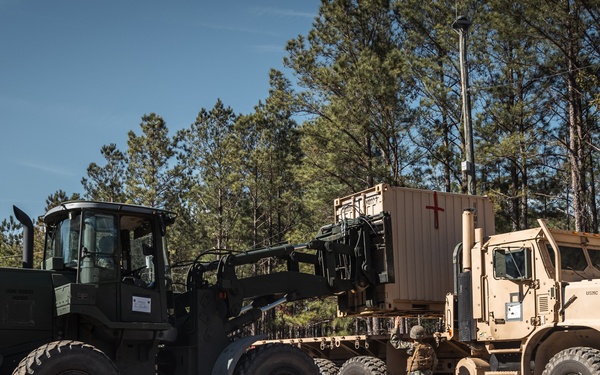 26th MEU conducts FHA exercise on Camp Davis